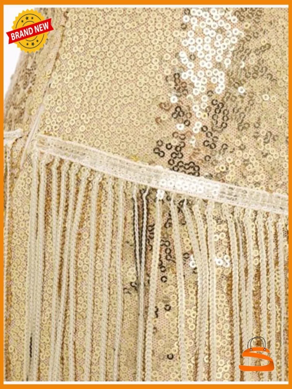 Sequin Fringe Romper Bodysuit for Women Latin Jazz Dance Leotard Rave Outfit